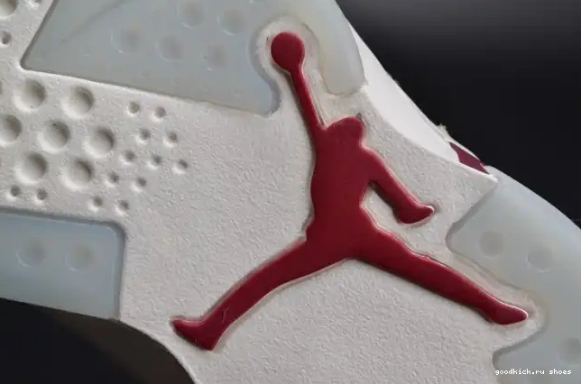 Jordan 384664-116 white Air 6 Maroon Retro 0529